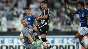 Botafogo venceu o Confiança em casa (Imagem: Jorge Rodrigues/AGIF)