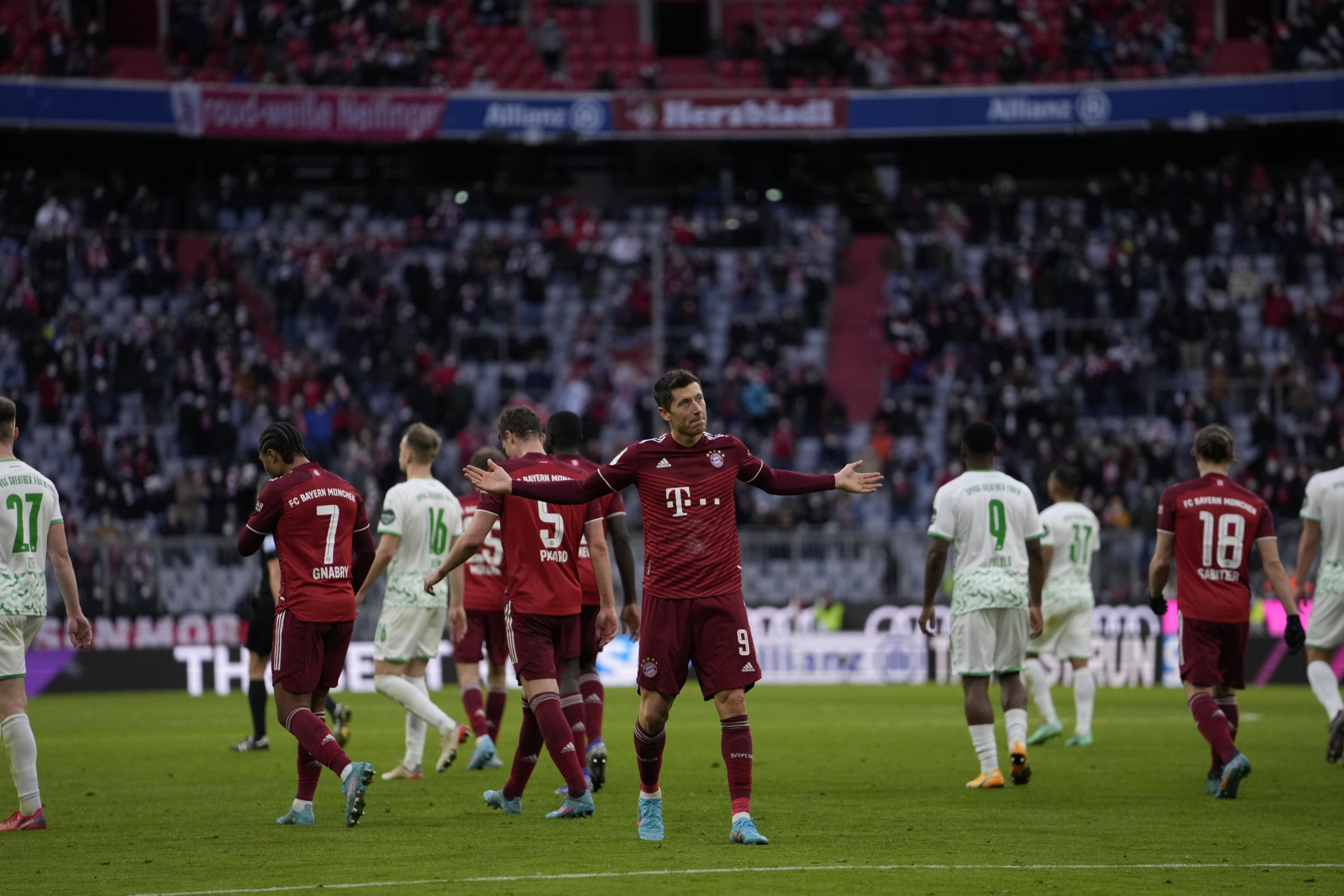 Lewandowski, Bayern de Munique, Greuther Fürth, Bundesliga